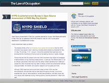 Tablet Screenshot of occupy.uslaw.com